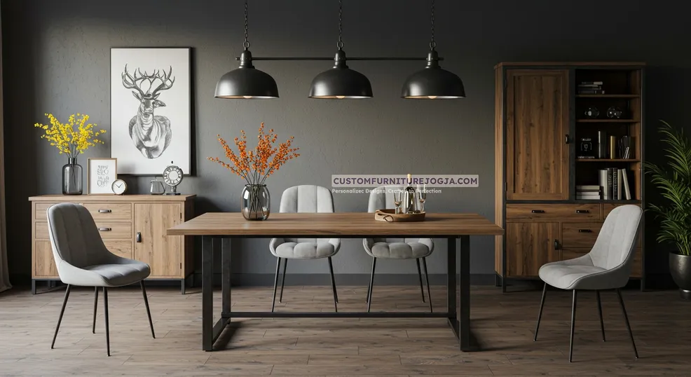 Jasa Pembuatan Meja Makan Jogja